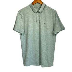 John Varvatos Light Gray Polo Shirt